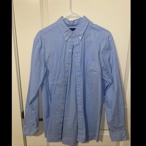 Mens Blue Button Down M